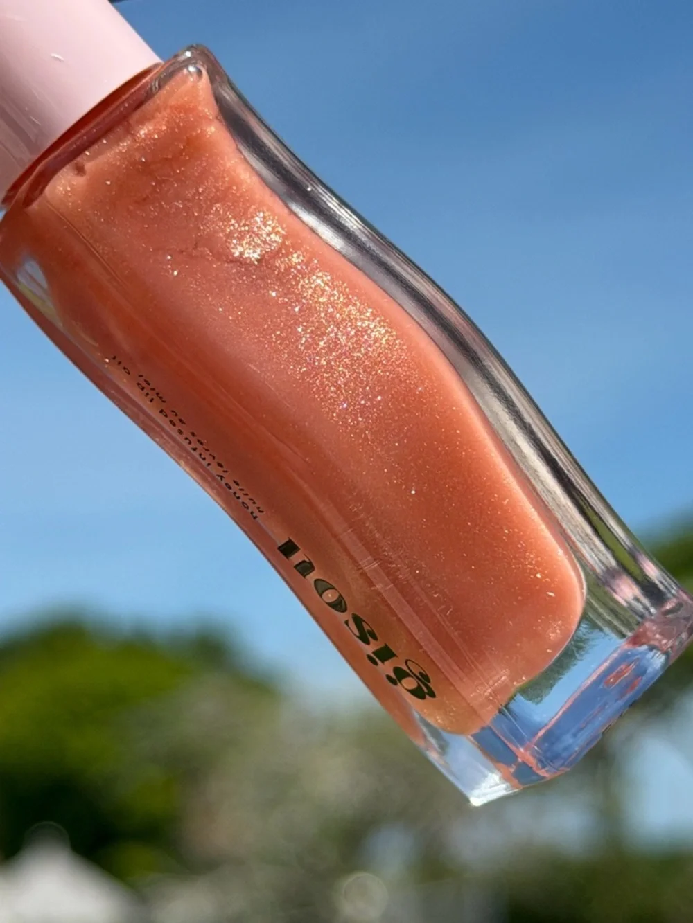 GISOU Infused Lip Oil - Shimmery In Glazed Plum